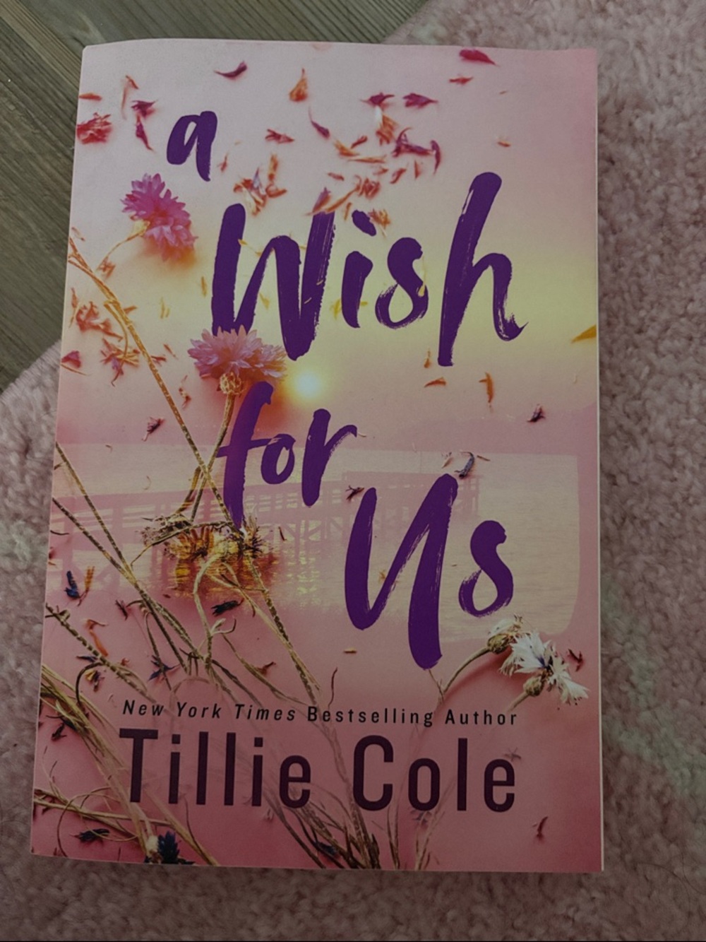 A Wish for Us by Tillie Cole - Pink & Purple Paperback